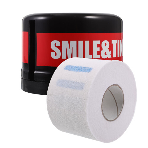4Sets Multi Color Plastic Barber Neck Strip Dispenser Box for Home Use