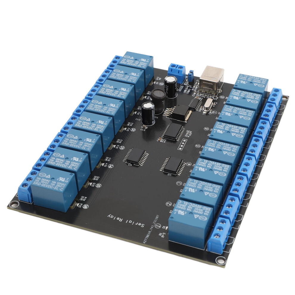 16 Channel Usb Relay Module 10A 250V Switchï¼7-38V Pcb 4291384579237