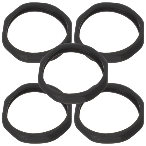25Pcs Black Microphone Shockproof Rings Durable Non-Slip Mic Covers