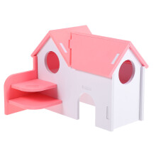 5Pcs PVC Hamster Hideout Toy House Safe Smooth Edges for Small Pets
