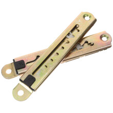 3Pairs Ergonomic Adjustable Desk Brackets Heavy Duty Golden Zinc