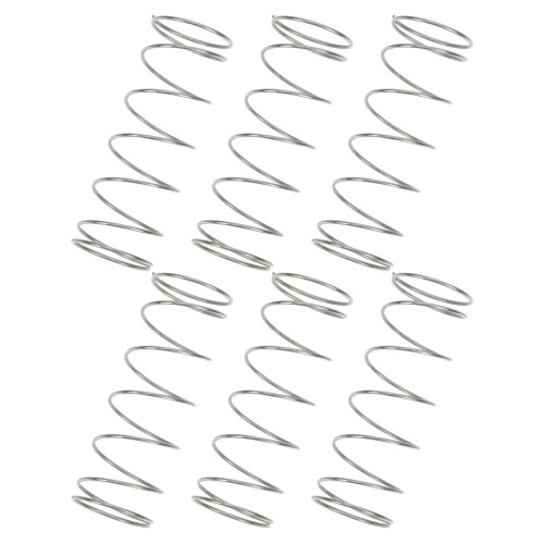 18Pcs Stainless Steel Trumpet Button Springs Strong Replacement Silver
