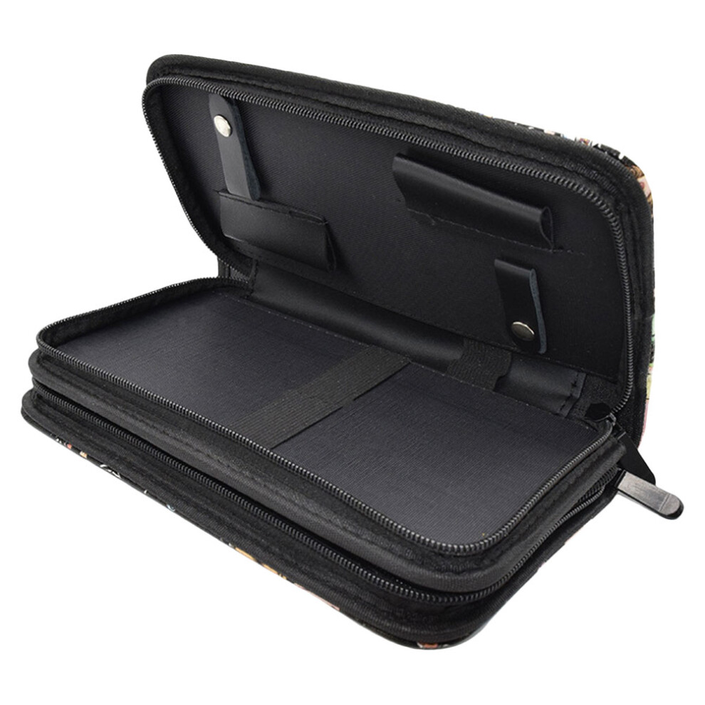 Happyyami 2Pcs Multi Color Salon Tools Storage Bag Barber Clipper Comb Organizer