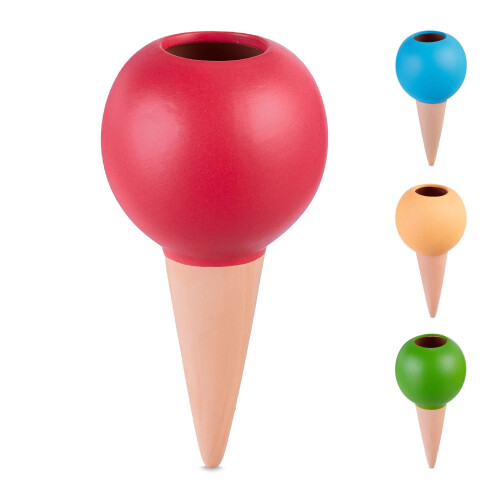Juego de 4 conos de arcilla