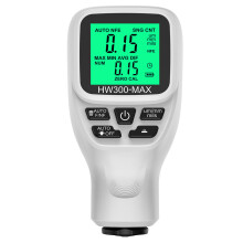 4Pcs Automotive Coating Thickness Meter Digital Paint Gauge White ABS