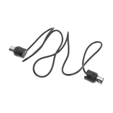 5Pcs High Tensile Strength Black Midi Instrument Connecting Cable