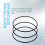 3pcs 87300400 Pool Filter O Ring Replacement for  Clean and Clear,  Aboveground, , EasyClean 2