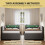 3ft Single Velvet Daybed with Pull-out Trundle Velvet Upholstered Sofa Bed 4