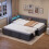 3ft Single Velvet Daybed with Pull-out Trundle Velvet Upholstered Sofa Bed 9