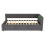 3ft Single Velvet Daybed with Pull-out Trundle Velvet Upholstered Sofa Bed 15