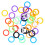 400Pcs Multi-Color Silicone Key Covers Stretchy Key Protectors 1