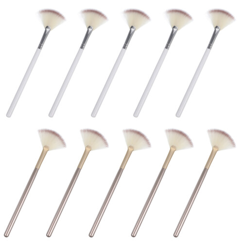 40Pcs Fan Makeup Brushes Facial Tools Clay Mask Applicators Assorted