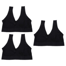 15St Sportbeha Zwart Comfortabel Nylon Hardlopen Yoga & Fitness