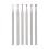 6 Pcs Round Cup Burr - 3/32Inch Shank Jewelry Making Burs Wire Rounder Bits 1