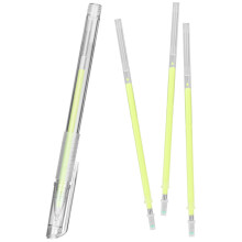 5Sets Gele Plastieken Makeup Marker Pen Voor Positionering En Tekenen