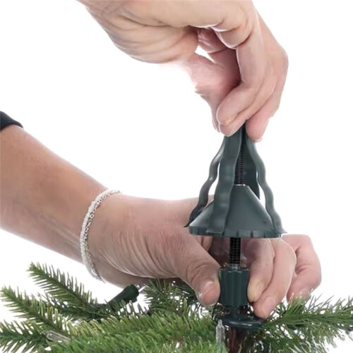 Christmas Tree-Topper Holder Universal Adjustable for Stabilizing and Supporting Top Decors Fits Various Treetops 2
