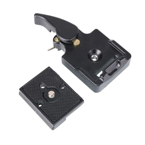 323 Quick Release Plate Clamp Adapter for  200PL-14 Camera Tripod 2