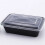1000ml Thick Disposable Takeaway Lunch Box Tableware Can Be Microwave Heated Rectangular Plastic Bowl Food Packaging Box 3