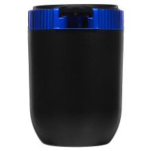 5Stk Auto Aschenbecher Mit Deckel Und Licht ABS Stahl Blau