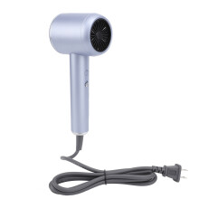 Sèche-cheveux puissant de 1300W, séchage rapide, bleu, portable et 4 modes