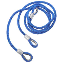 3Pcs Hanging Rope for Swings Blue Nylon Steel Tree Strap Adjustable