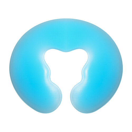 3Pièces Appui Silicone Bleu Spa Massage Coussin U Confortable