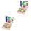2Sets Kids Wooden Finger Rolling Balls Educational Interactive Toy 4