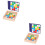 2Sets Kids Wooden Finger Rolling Balls Educational Interactive Toy 7