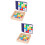 2Sets Kids Wooden Finger Rolling Balls Educational Interactive Toy 8