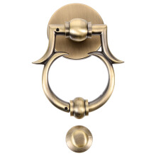 3Pcs Elegant Golden Zinc Alloy Door Knockers Security Door Hardware