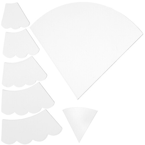 5Sets White Pet Patchwork Schablonen Weihnachtsbaum Für Handquilten