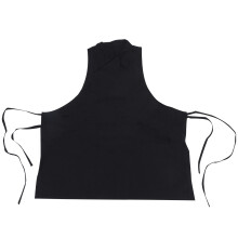 2Pcs Barber Sleeveless Apron Black for Cafe and Professional Use