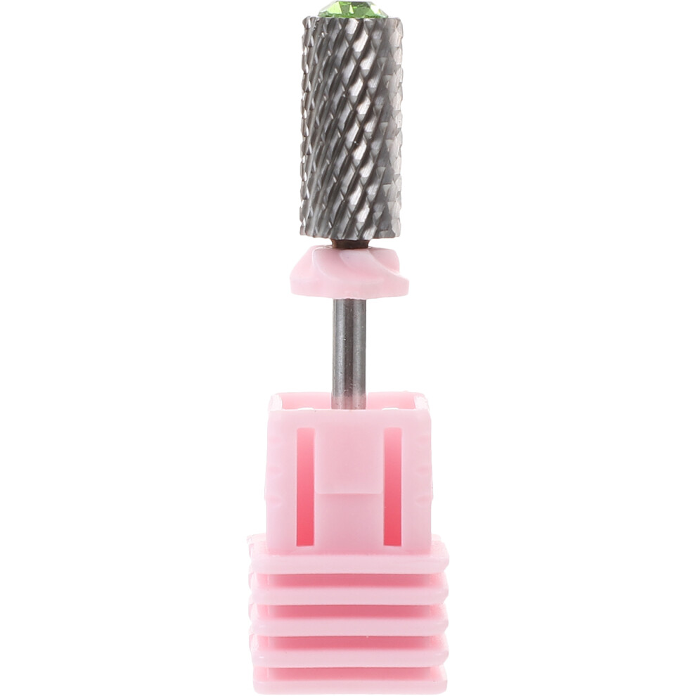 Happyyami Pink 4Pcs Metal Nail Drill Bits For Nail Polishing And Gel Removal