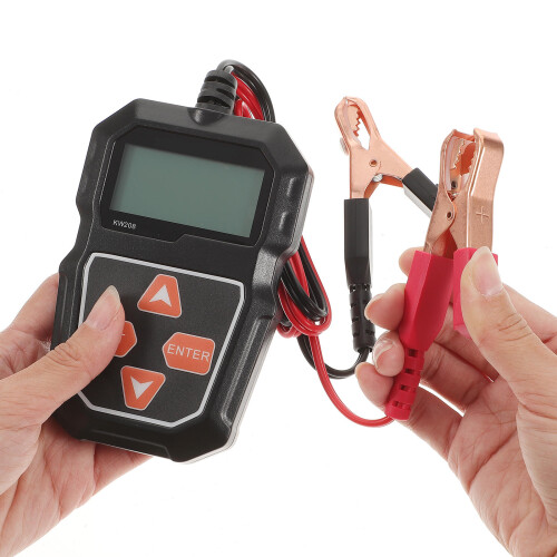 1Pc Automotive Car Battery Tester ABS Electronic Battery Testing Tool 2