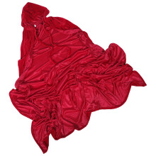 3Pcs Dark Red Halloween Cape Wear-Resistant Cosplay Party Cloak