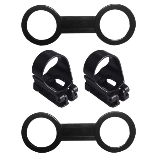 16Pièces Fixation Tuba Réutilisable En Silicone Flexible Pour