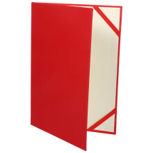 3Pcs Red Paper Diploma Holders for Graduation and Award Certificates
