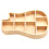 2Pcs Multi-Compartment Wood Guitar Pick Holder Case for Guitar Stuff 1