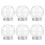 12Pièces Boules D'eau DIY Transparente En Bouchon Vis 1