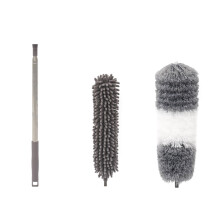 2Sets Microfiber Dust Cleaner Handheld Telescopic Home Cleaning Duster