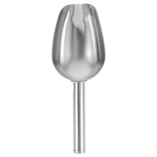 4Pcs Ergonomic Stainless Steel Ice Cube Kitchen Food Scoops