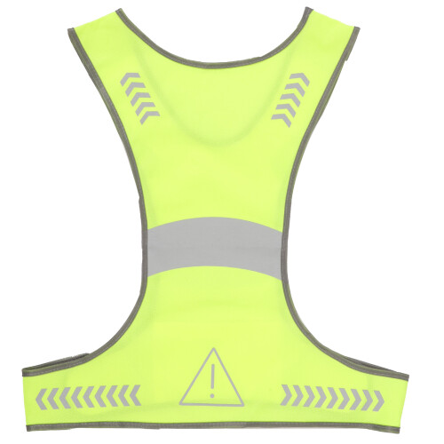 5Pièces Gilet Réfléchissant Durable Vert Pour Cyclisme Chantier