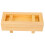2Pcs Kitchen Sushi DIY Tool Wooden Mold for Rice Rolls Light Brown 1