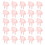 90Pièces Caches Pour Prises Bébé Rose Protecteurs En PP 1
