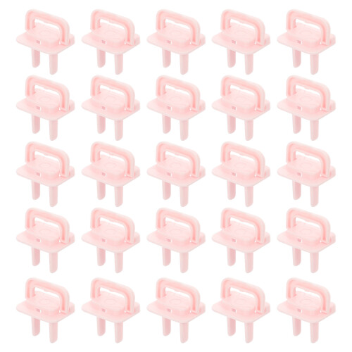 90Pièces Caches Pour Prises Bébé Rose Protecteurs En PP