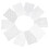 2Pcs Durable White Scrapbook Paper Sheets for DIY Craft and Decoration 1