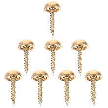 40Pcs Brass Screws Decorative Caps Cover for Mirror Mounting and DIY