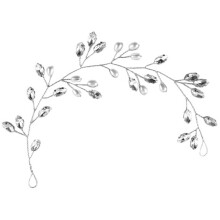 4Pcs Silver Pearl Rhinestone Hair Vine Wedding Bridal Hair Accessories