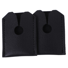 6Pcs Soft Razor Head Sleeve Guards Black Protective Covers
