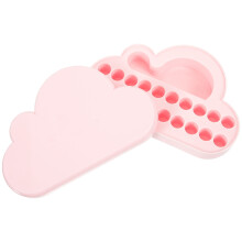 4Pcs ABS Plastic Kids Tooth Storage Box Pink Baby Tooth Keeper